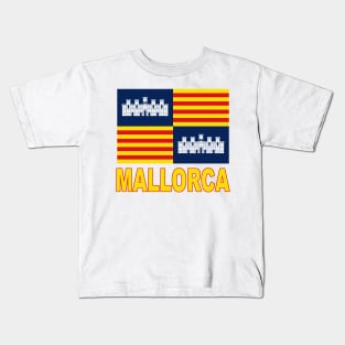 The Pride of Mallorca - Mallorcan Flag Design Kids T-Shirt